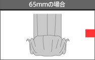65mmの場合の図